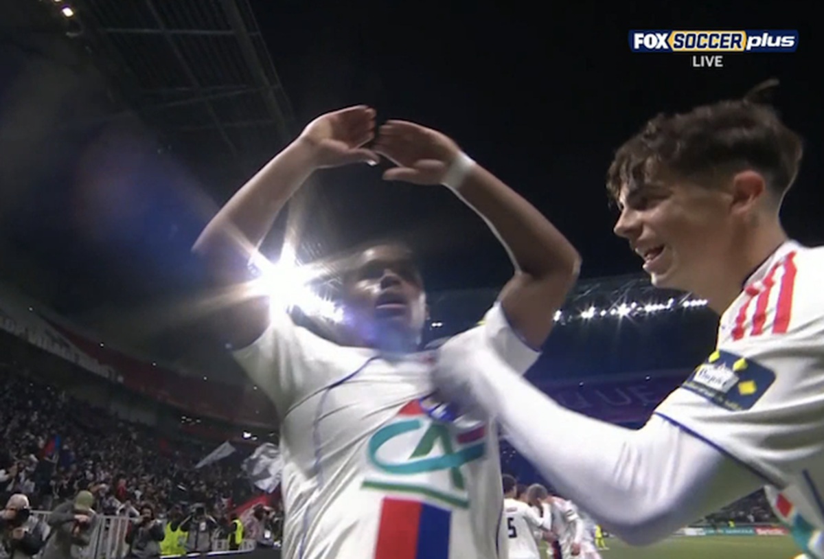 Endrick odpalił armatę. Co za gol w Pucharze Francji! [WIDEO]