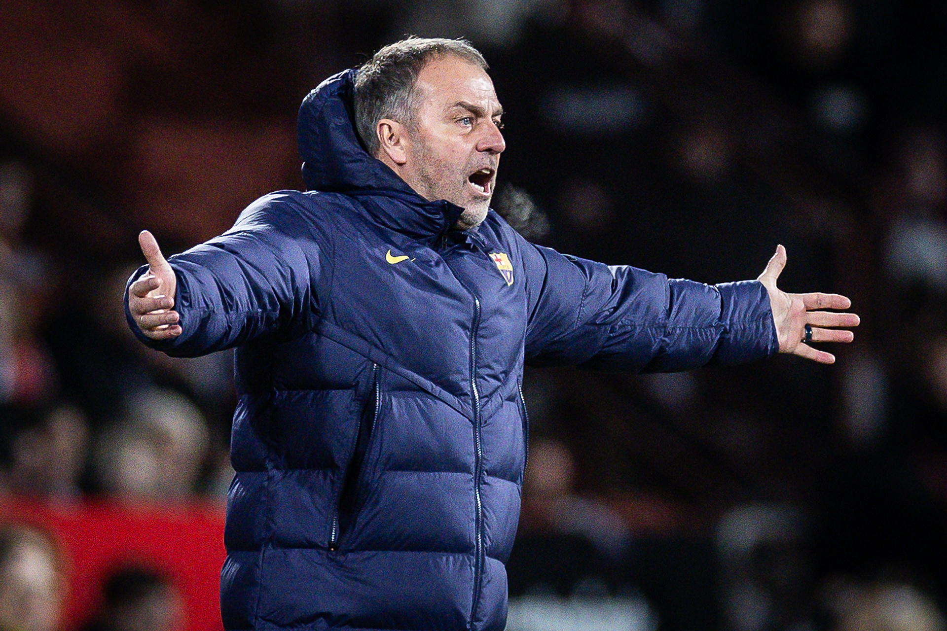 Flick zdradził, co działo się w szatni Barcelony. Zadał piłkarzom konkretne pytanie