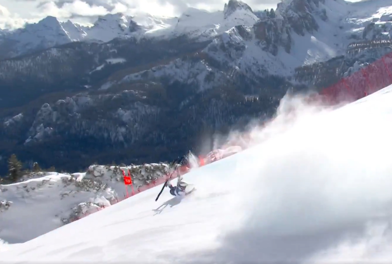 Co za koszmar Vonn na igrzyskach. Grobowa cisza na trasie [WIDEO]