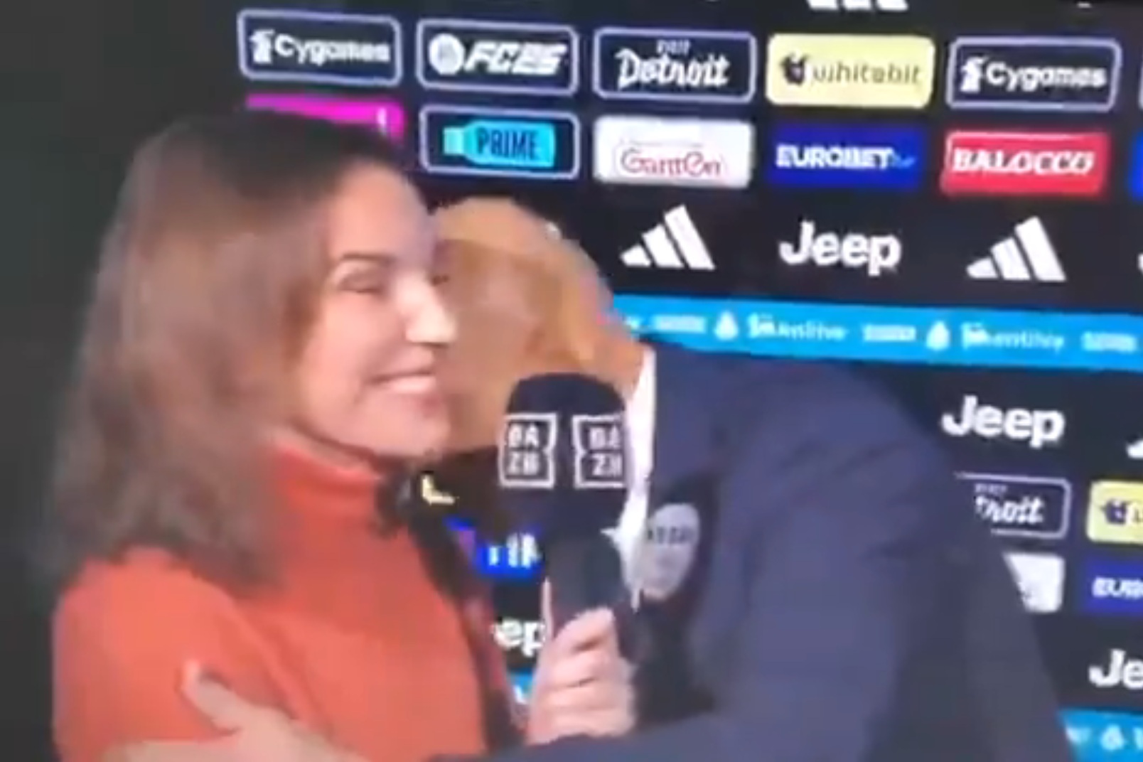 Spalletti rozbroił po meczu. "Mogę cię pocałować?" [WIDEO]