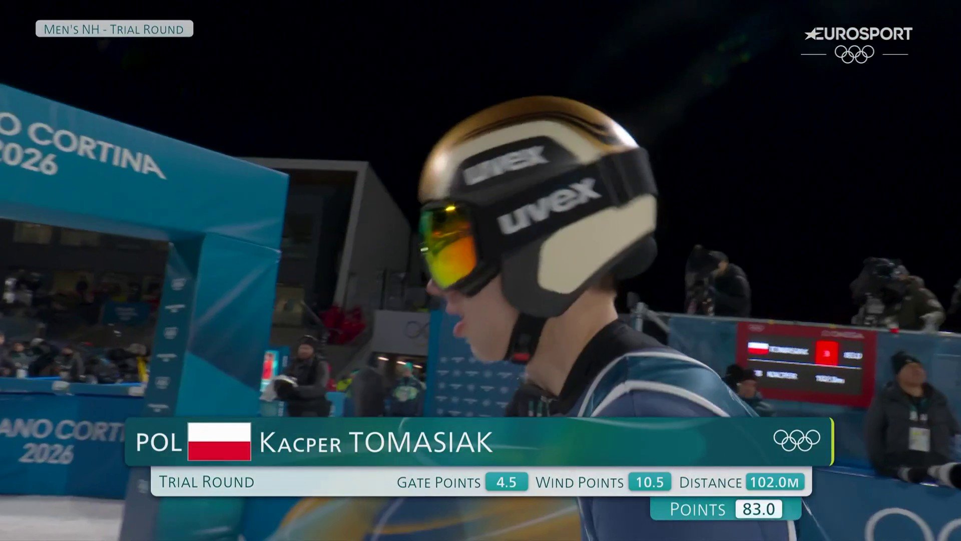 Tomasiak błysnął tuż przed konkursem IO. Był w ścisłej czołówce