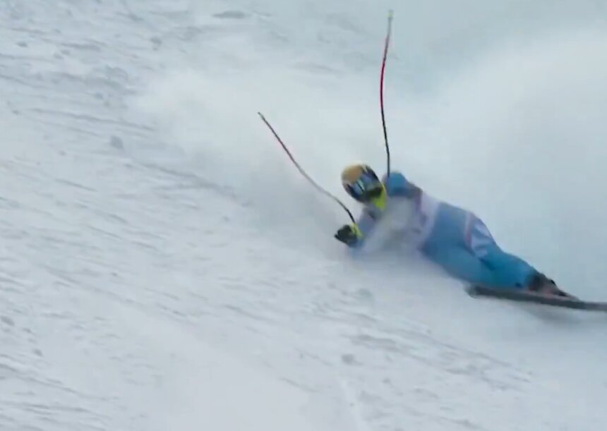 Co za pech! Walczył o medal igrzysk, istny dramat na trasie [WIDEO]