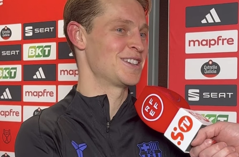 "Jeśli to nie AI, to mamy skandal". De Jong wypalił po meczu Barcelony