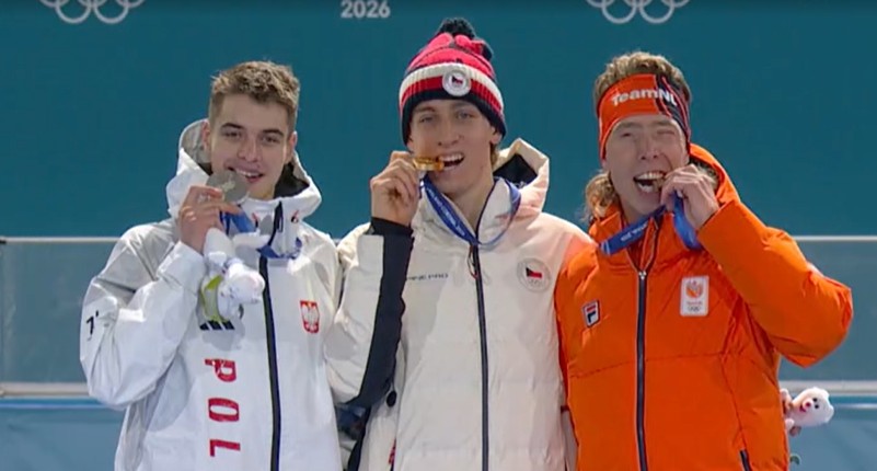 Siemirunnij na podium. Polak odebrał medal [WIDEO]