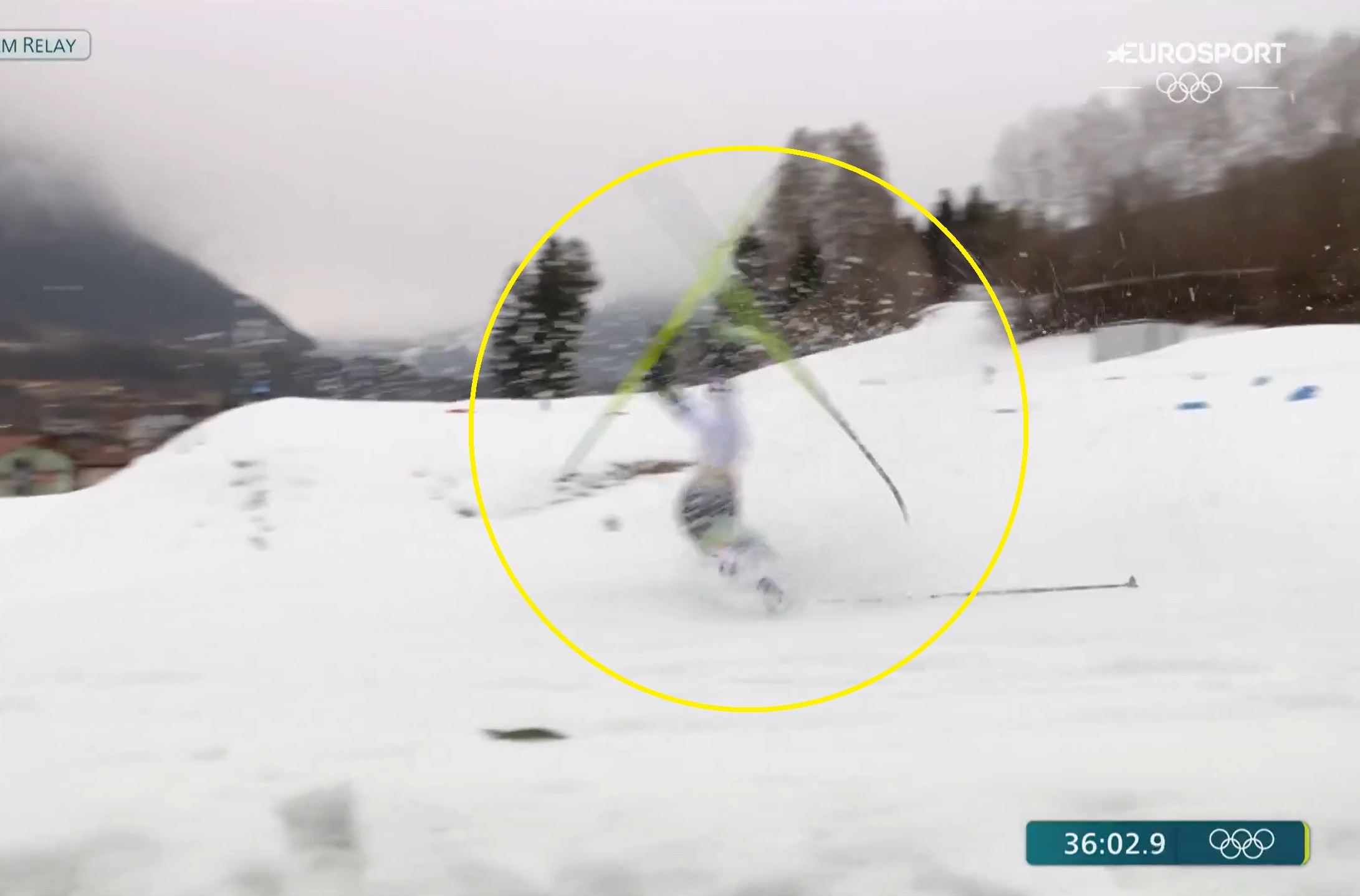 Wywinęła fikołka i biegła na jednej narcie! Katastrofa Szwedki na IO [WIDEO]