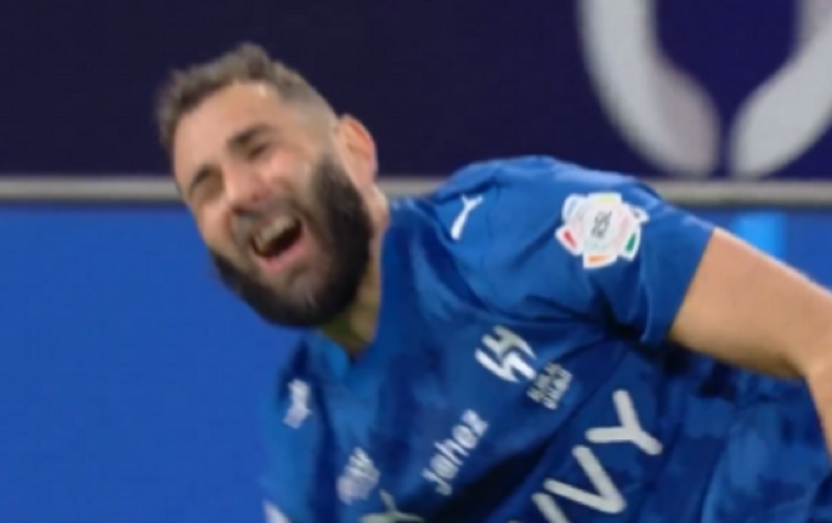 Wstydliwe pudło Benzemy. Jego reakcja mówi wszystko [WIDEO]