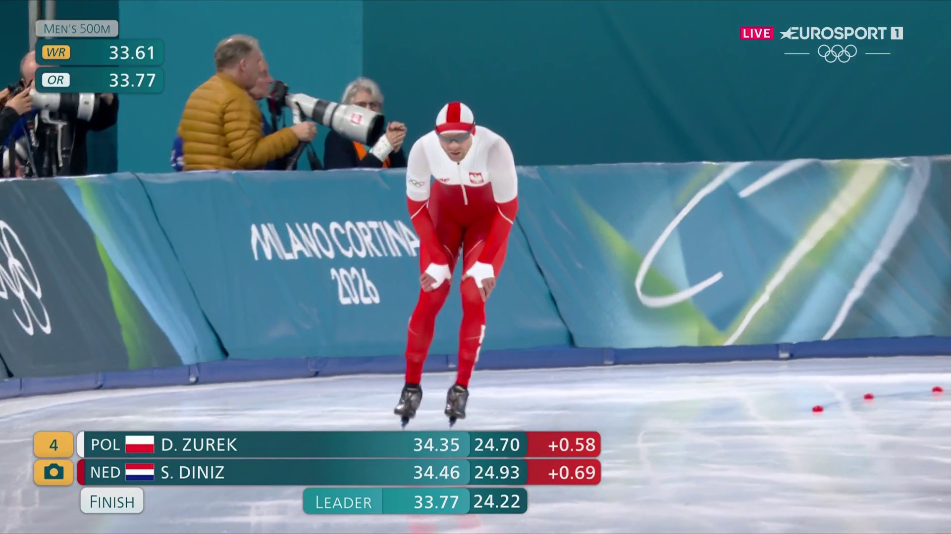 Polak największym pechowcem igrzysk! 0,09 sekundy do medalu! [WIDEO]