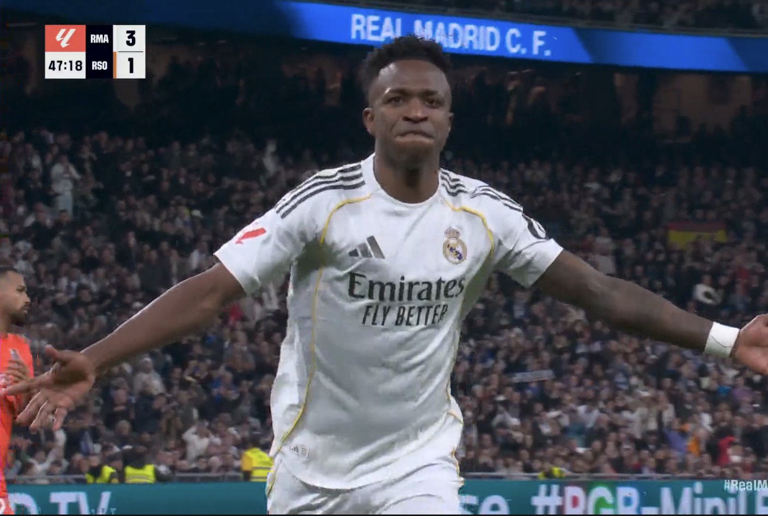 Real nowym liderem! Grad goli w Madrycie, dublet Viniciusa [WIDEO]