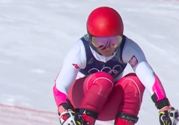 Polka pędziła na igrzyskach, nagle komentatorzy zamarli. Wciąż ma szansę na medal [WIDEO]