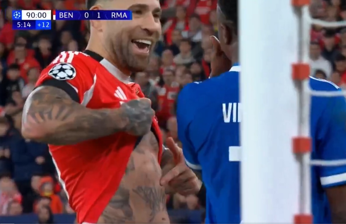 Kolejny gracz Benfiki zszokował. Oto, co pokazał Viniciusowi [ZDJĘCIE]