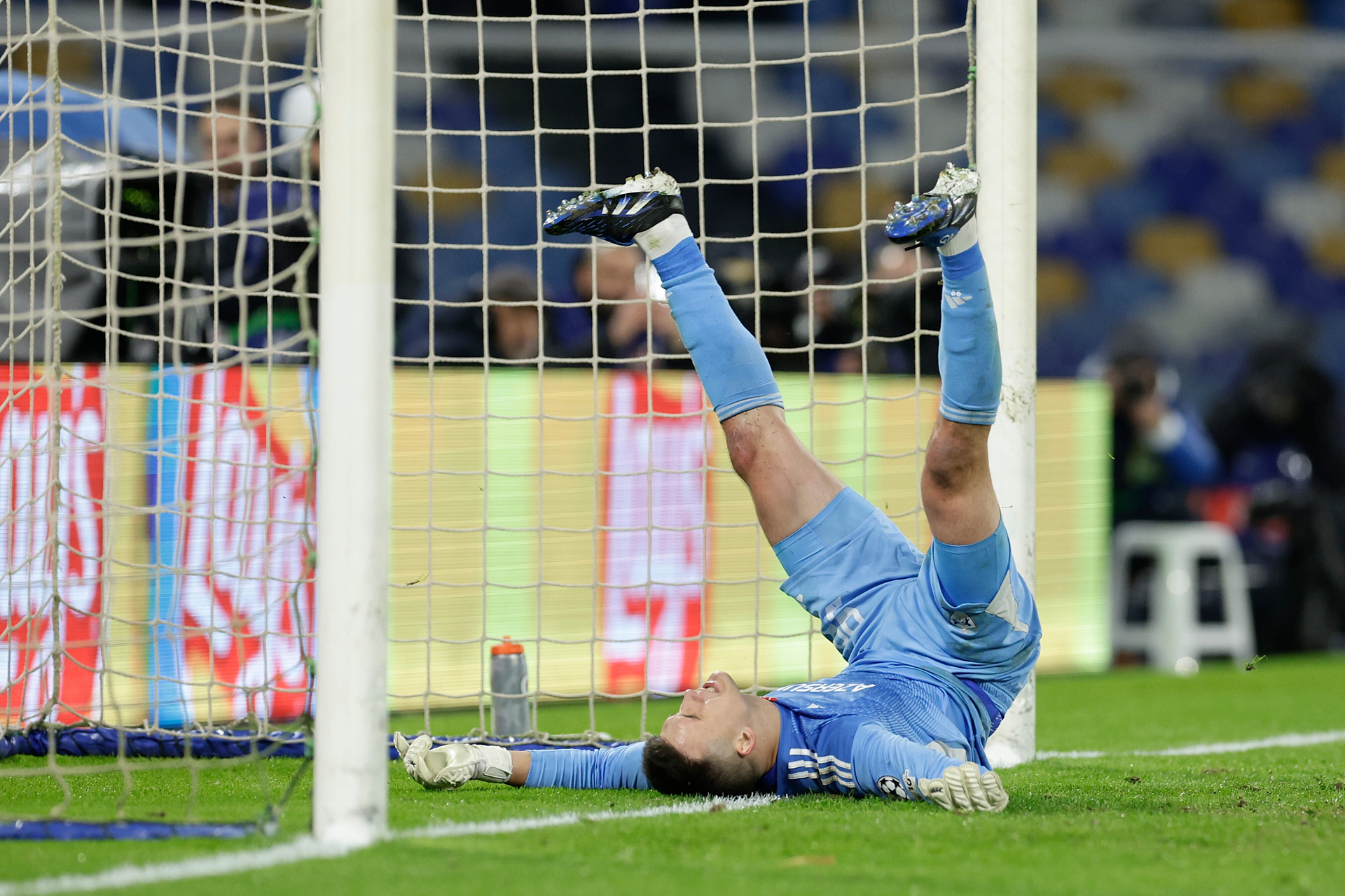 Szok po błędzie Kochalskiego. Tak zachowali się rezerwowi Karabachu [WIDEO]