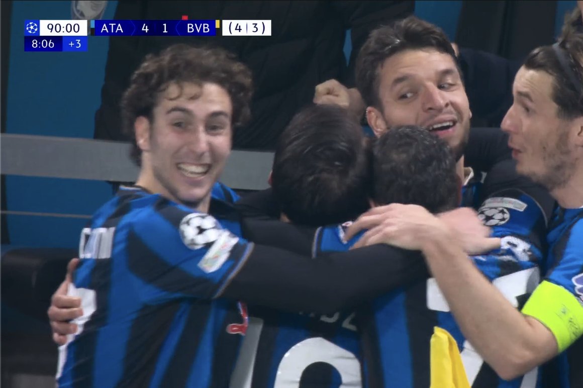 Szokująca końcówka meczu Atalanty z Borussią! To przejdzie do historii LM