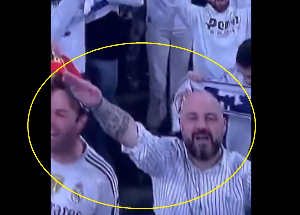 Kibic Realu wyrzucony ze stadionu. Skandaliczny gest [WIDEO]