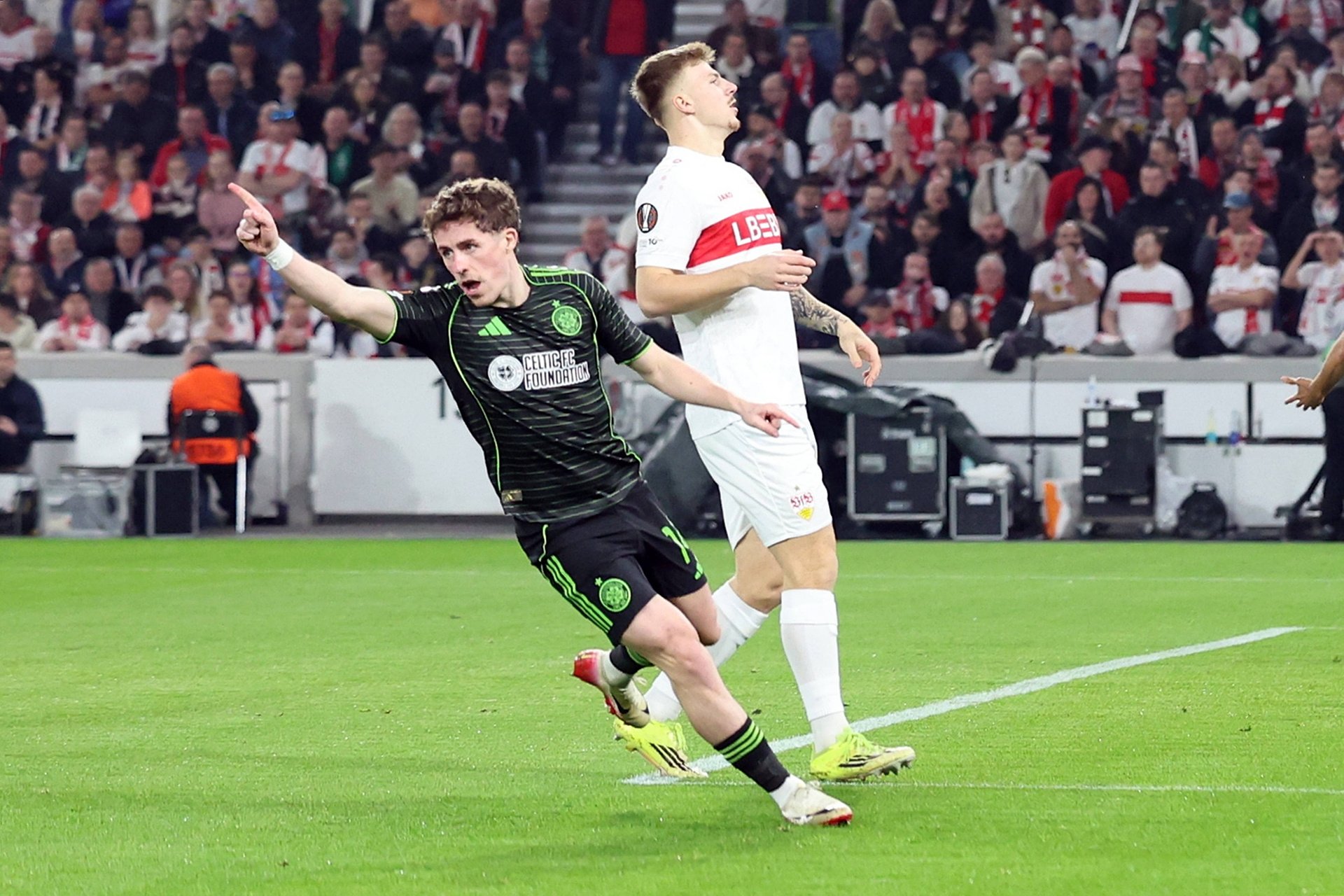 Trafił do siatki w 28. sekundzie. Sceny w Lidze Europy