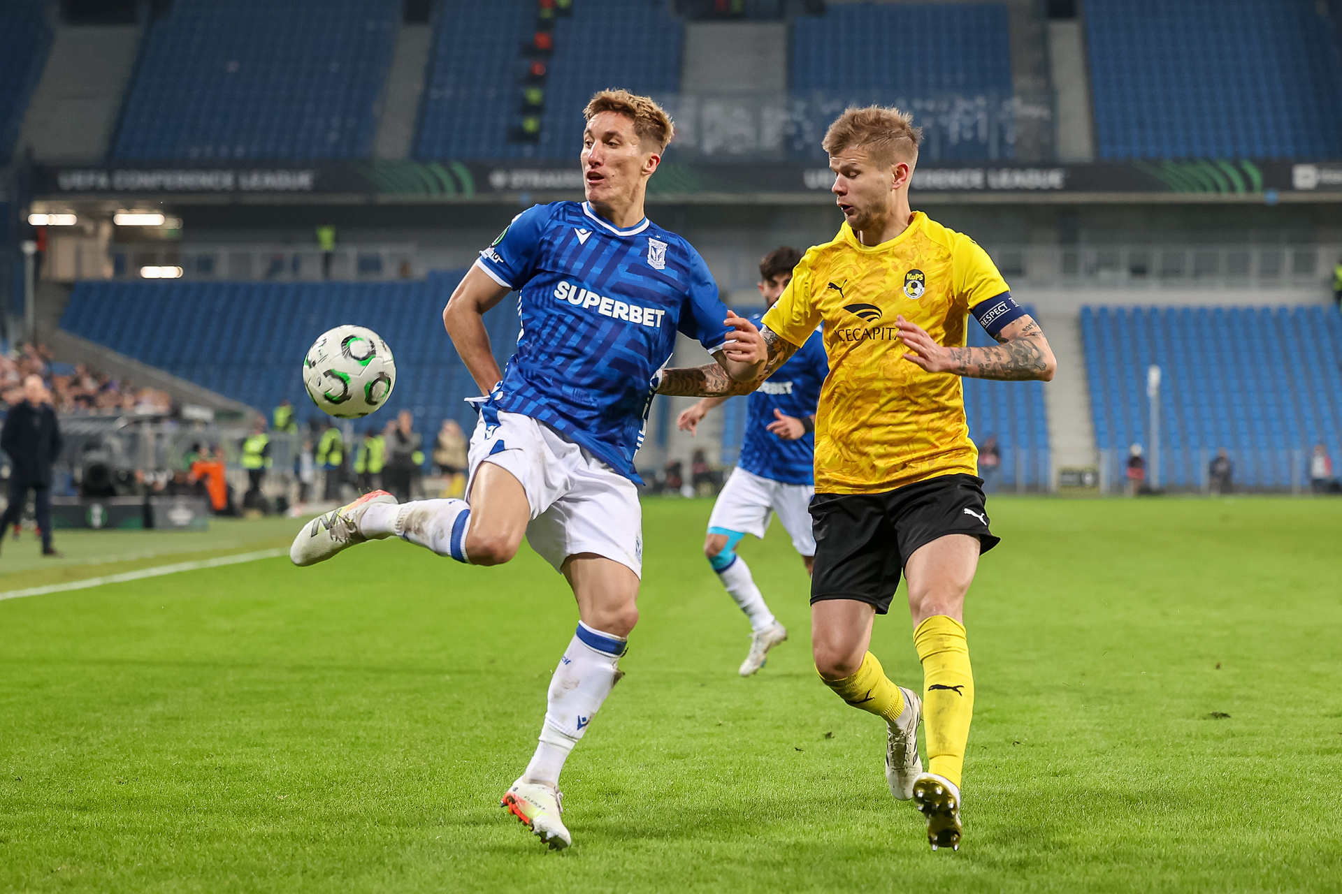 Z tym rywalem chce zagrać w Lidze Konferencji. Gwiazda Lecha ujawniła