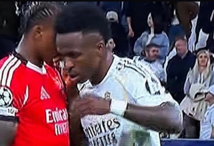 Poprosił Viniciusa o koszulkę. Afera po meczu Realu z Benficą