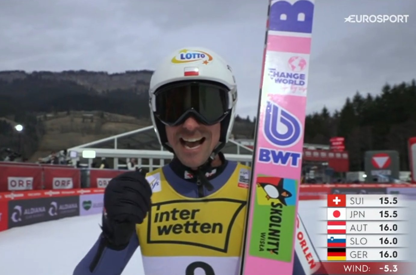 Tylko Żyła odleciał. Tak Polacy skakali w kwalifikacjach na Kulm