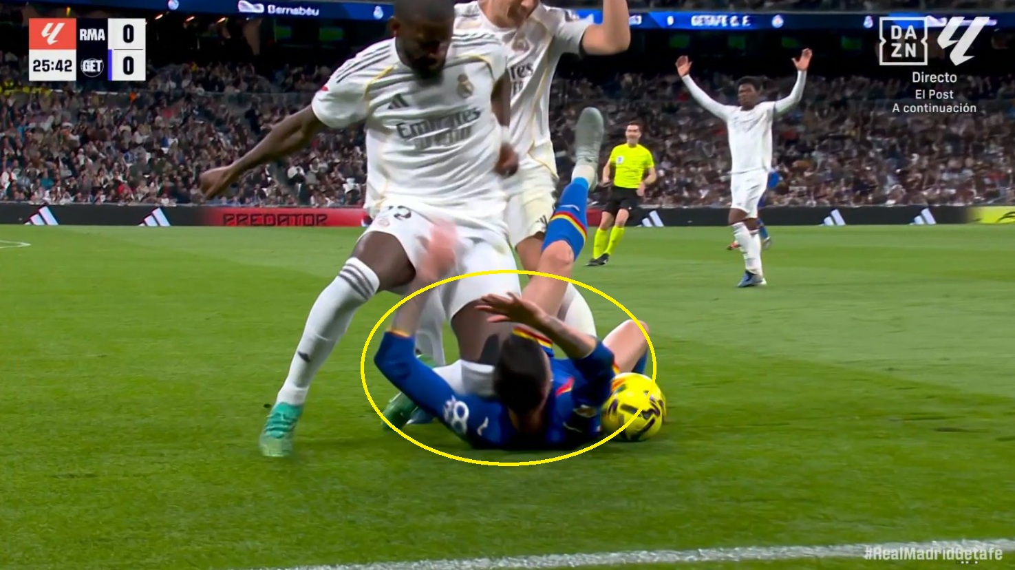 Brutalny faul gwiazdora Realu. Jakim cudem nie wyleciał?! [WIDEO]