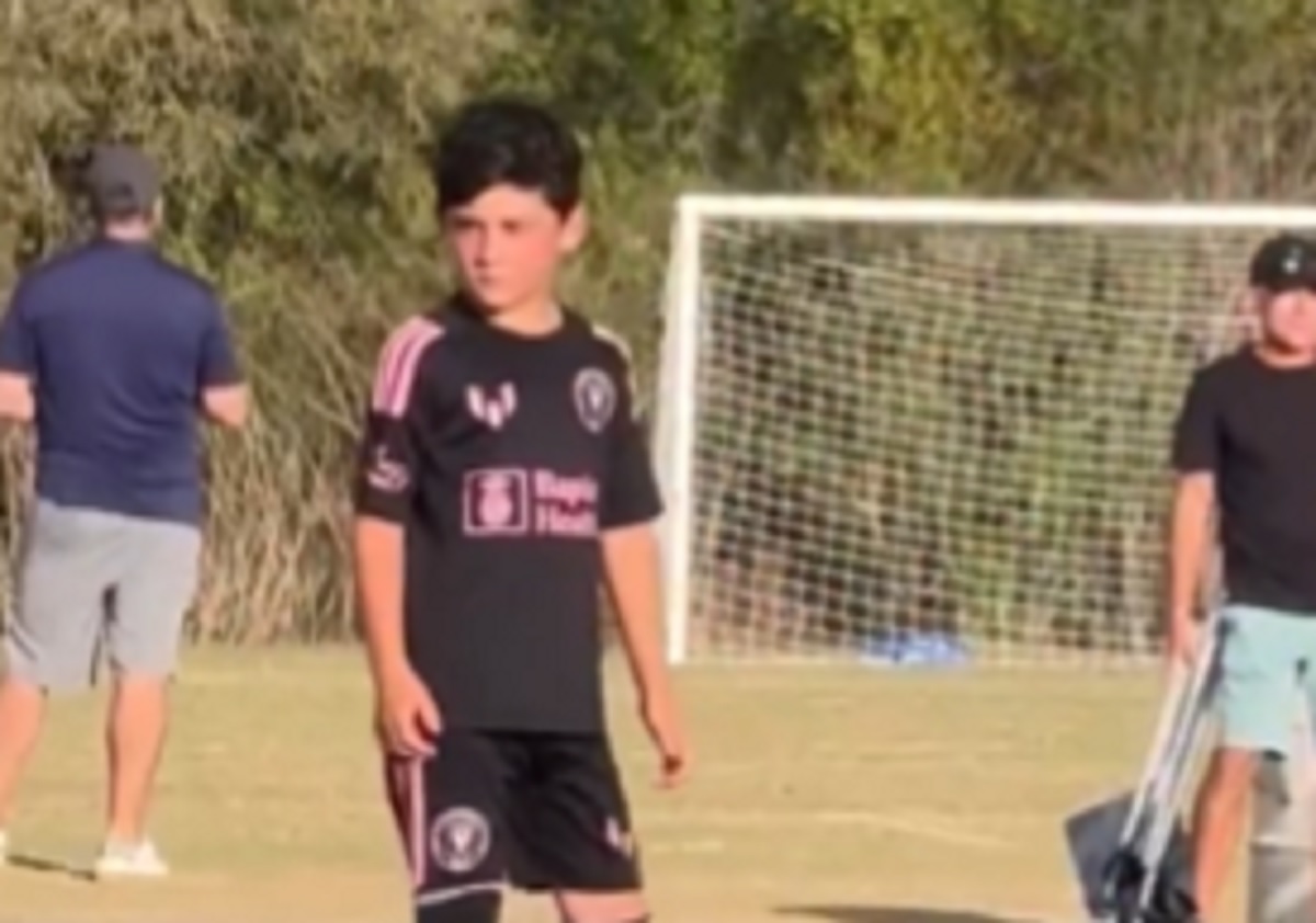 Syn Messiego oczarował. Magiczny niczym ojciec