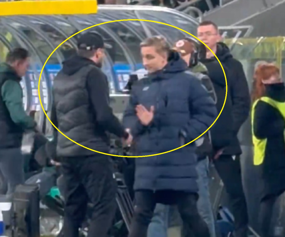 Jovićević chciał świętować z… sędzią. Kolejny absurd trenera Widzewa [WIDEO]