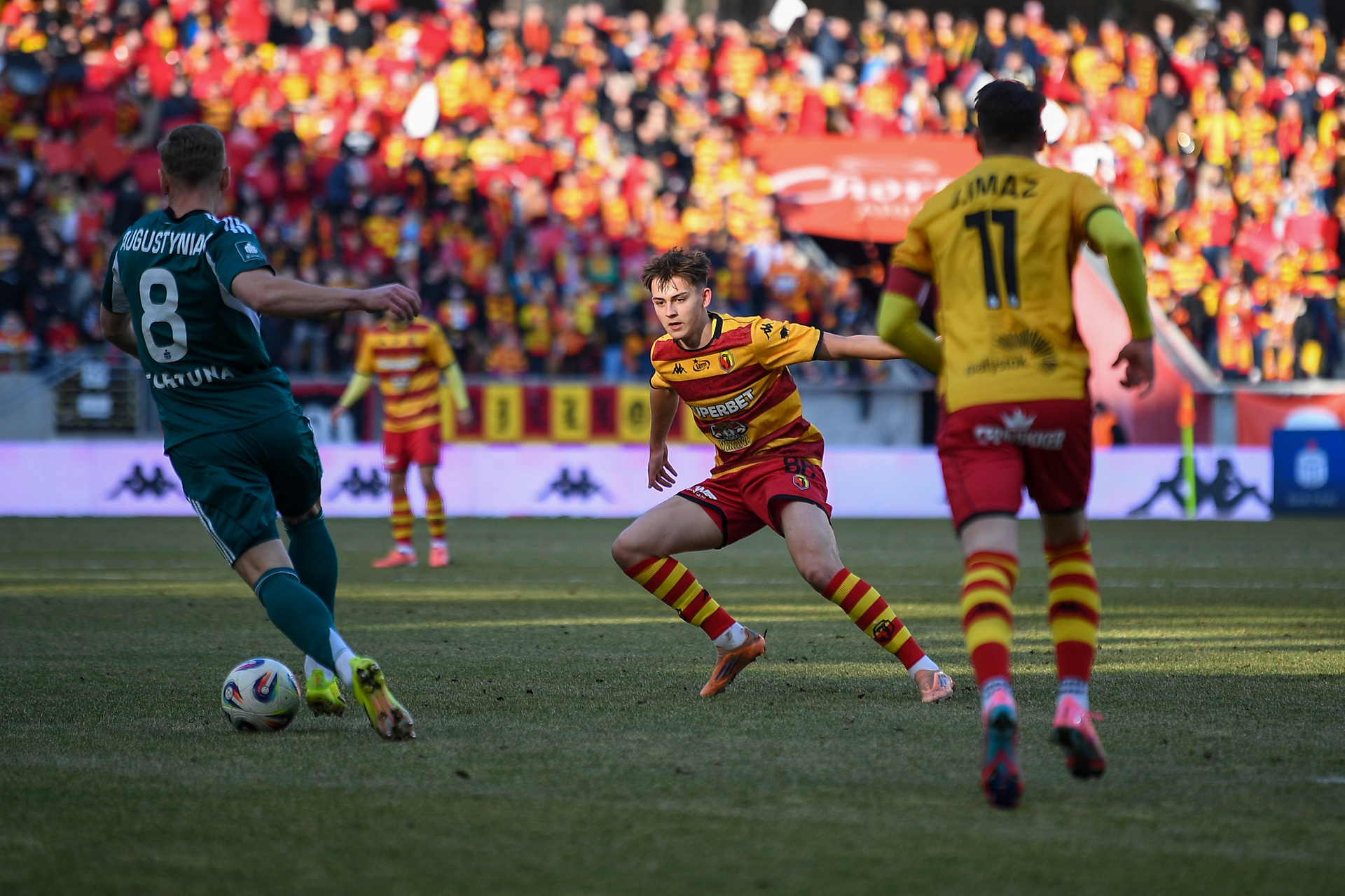 Skauci z Premier League na meczu Ekstraklasy. Przyjechali dla tego piłkarza