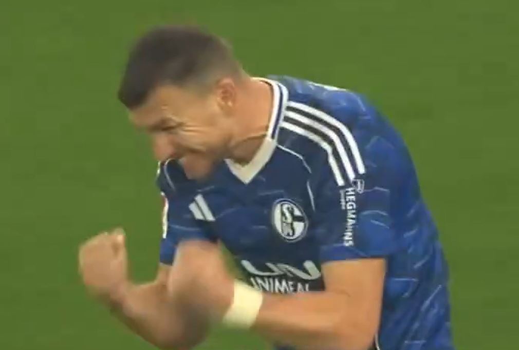 39-letni Dżeko się nie zatrzymuje. Kolejny gol, kolejne zwycięstwo [WIDEO]