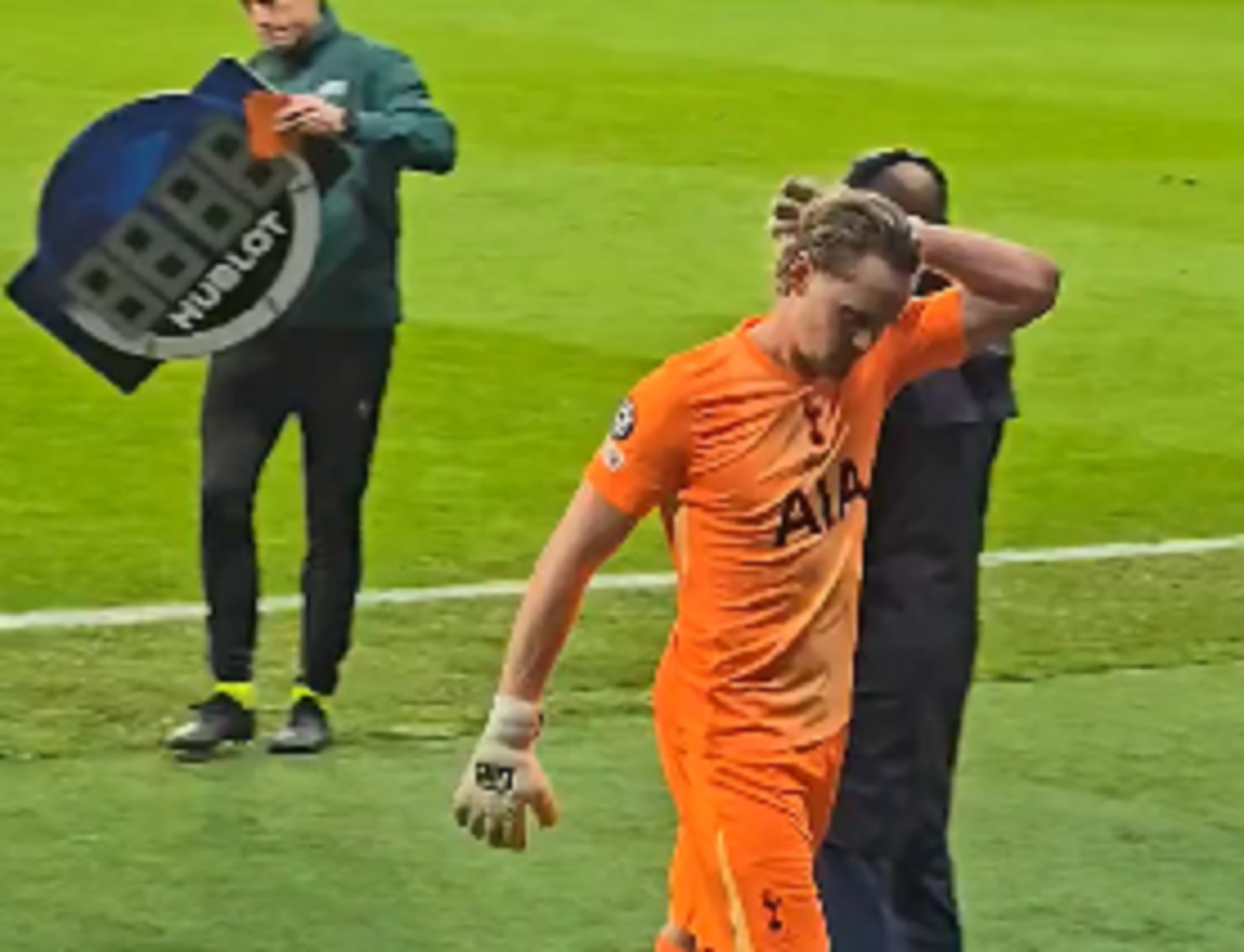 Tak piłkarze Tottenhamu zareagowali na zmianę bramkarza. "Nigdy nie widziałem czegoś takiego"