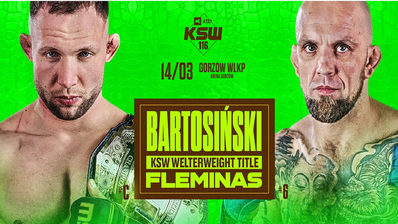 Buk daje 360 zł, jeśli Bartosiński - Fleminas zakończy się przed czasem! Hit na KSW 116