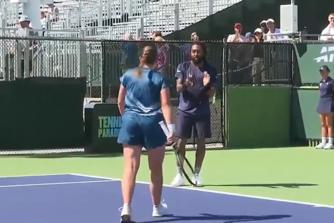 Nemezis Świątek zmiotła znanego tenisistę. Co za siła [WIDEO]