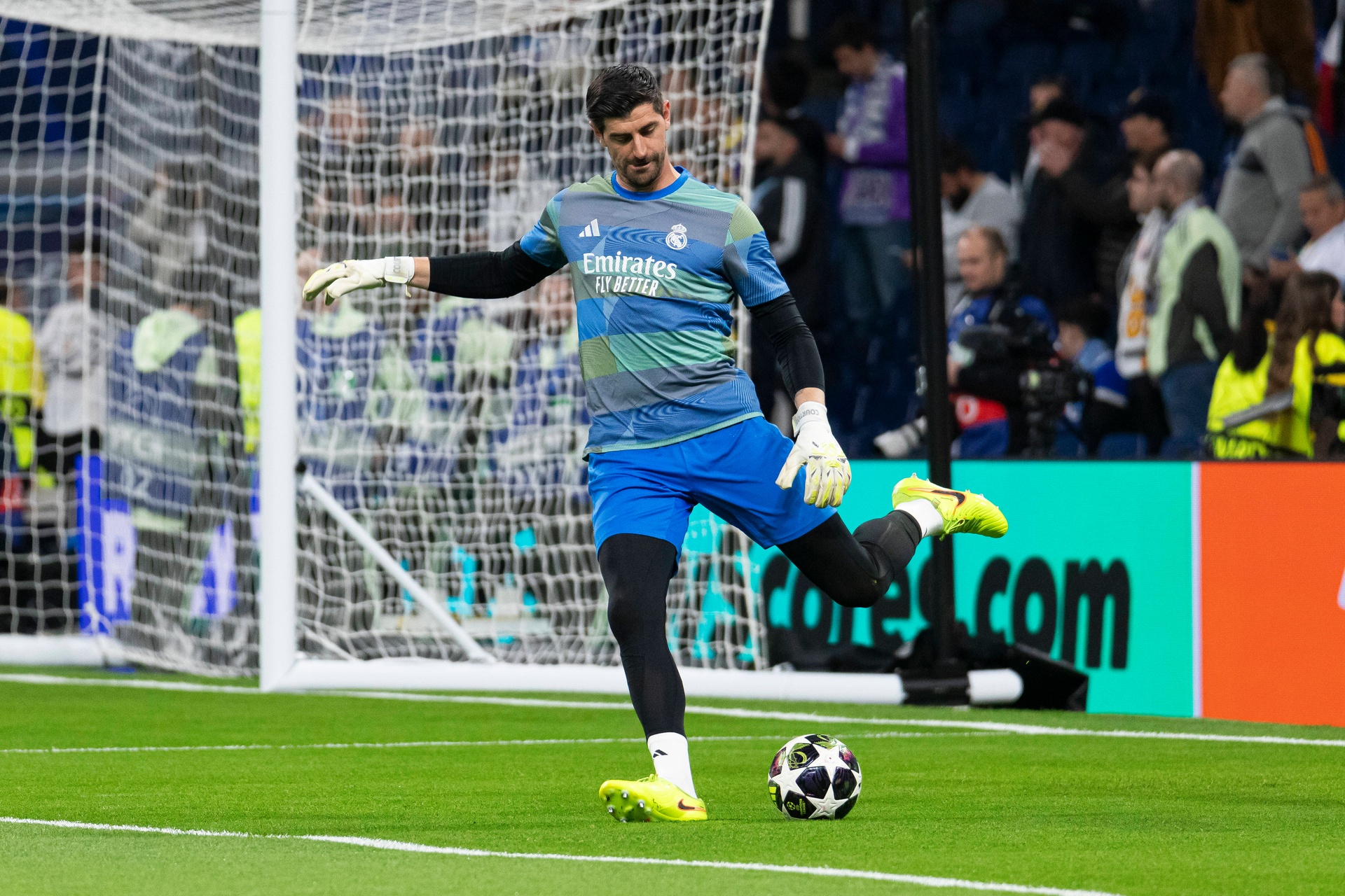 Courtois o blamażu bramkarza w LM. Napisał mu wiadomość