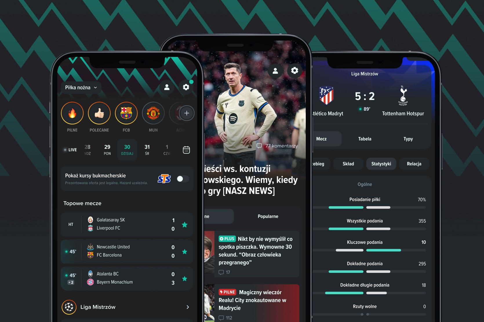 Aplikacja Meczyki już jest! Wyniki na żywo i newsy w jednym miejscu na Twoim smartfonie