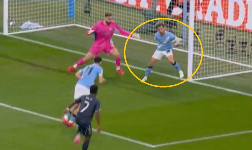 Koszmar Manchesteru City! Czerwona kartka dla kapitana, Vinicius szalał po golu [WIDEO]