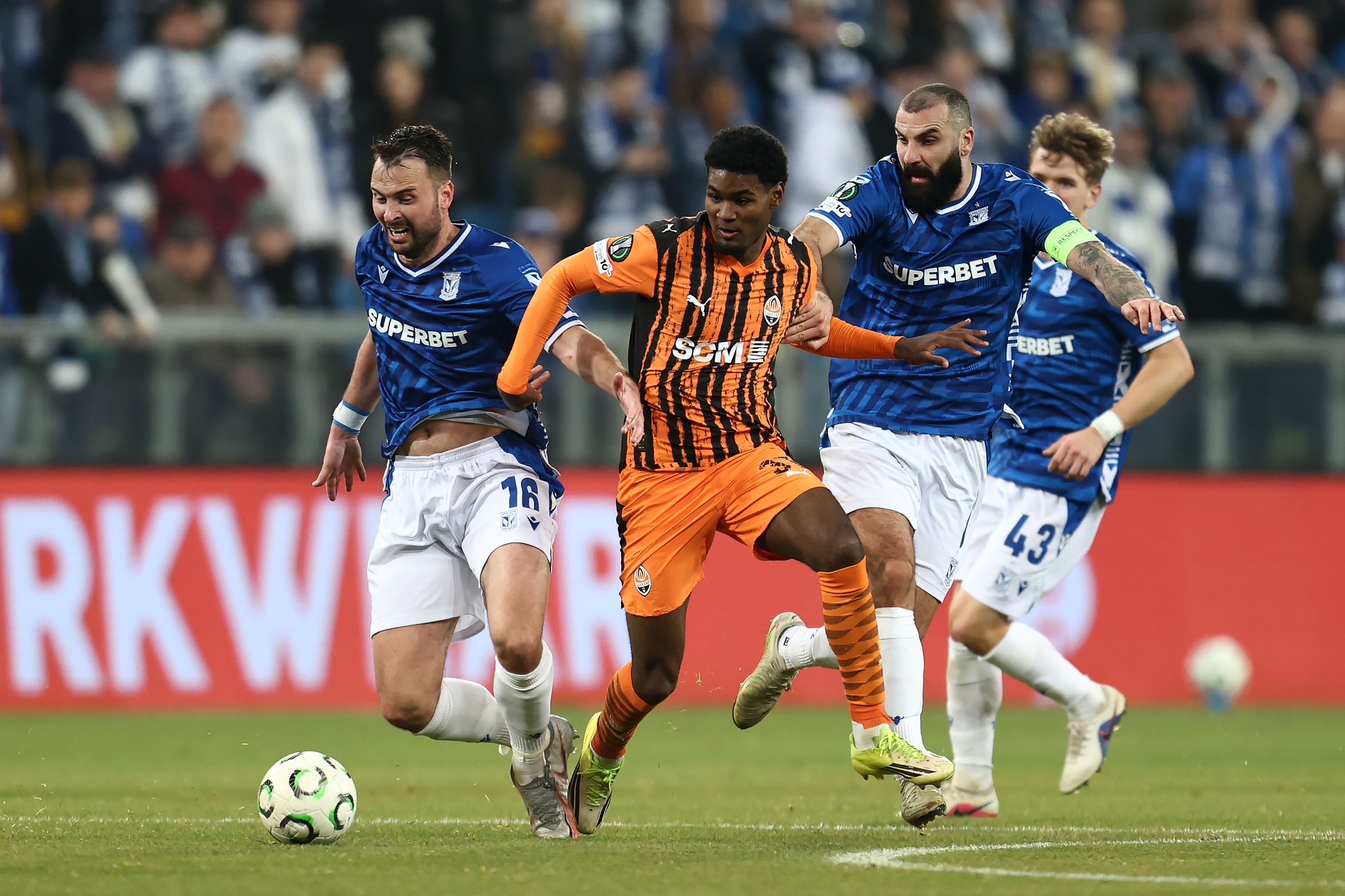 Szachtar Donieck - Lech Poznań: gdzie oglądać mecz LK za darmo? (19.03.26)