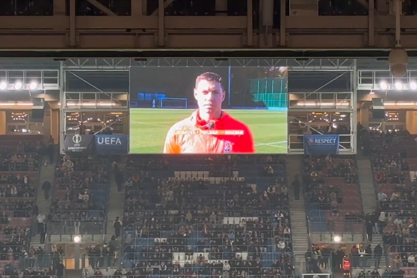 Zawodnicy Szachtara podziękowali Polsce. Trudno się nie wzruszyć [WIDEO]