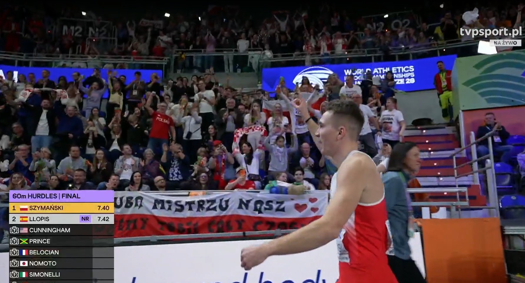 Polski sprinter mistrzem świata! Co za bieg! [WIDEO]