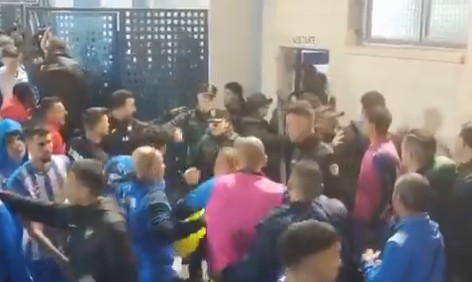 Skandal po derbowym meczu w Hiszpanii. "Suk*nsyny, zadźgamy was!" [WIDEO]