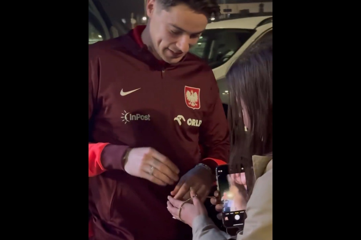 Wyjątkowy prezent dla kadrowiczów. Ależ obrazki na zgrupowaniu [WIDEO]