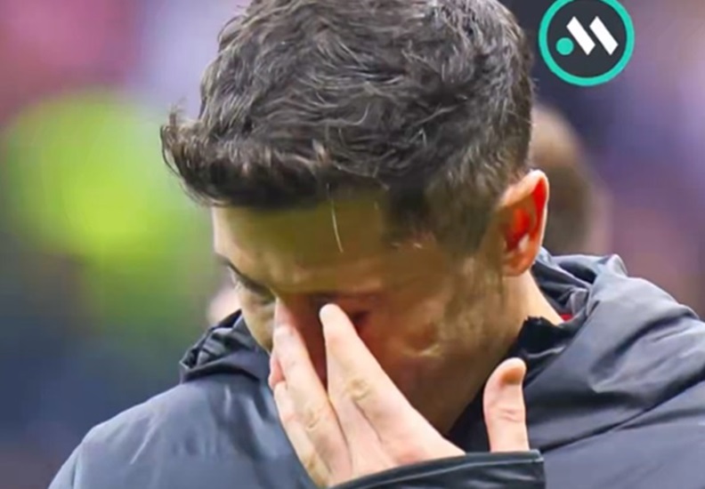 Lewandowski nie dał rady. Tak zareagował po meczu z Albanią [WIDEO]