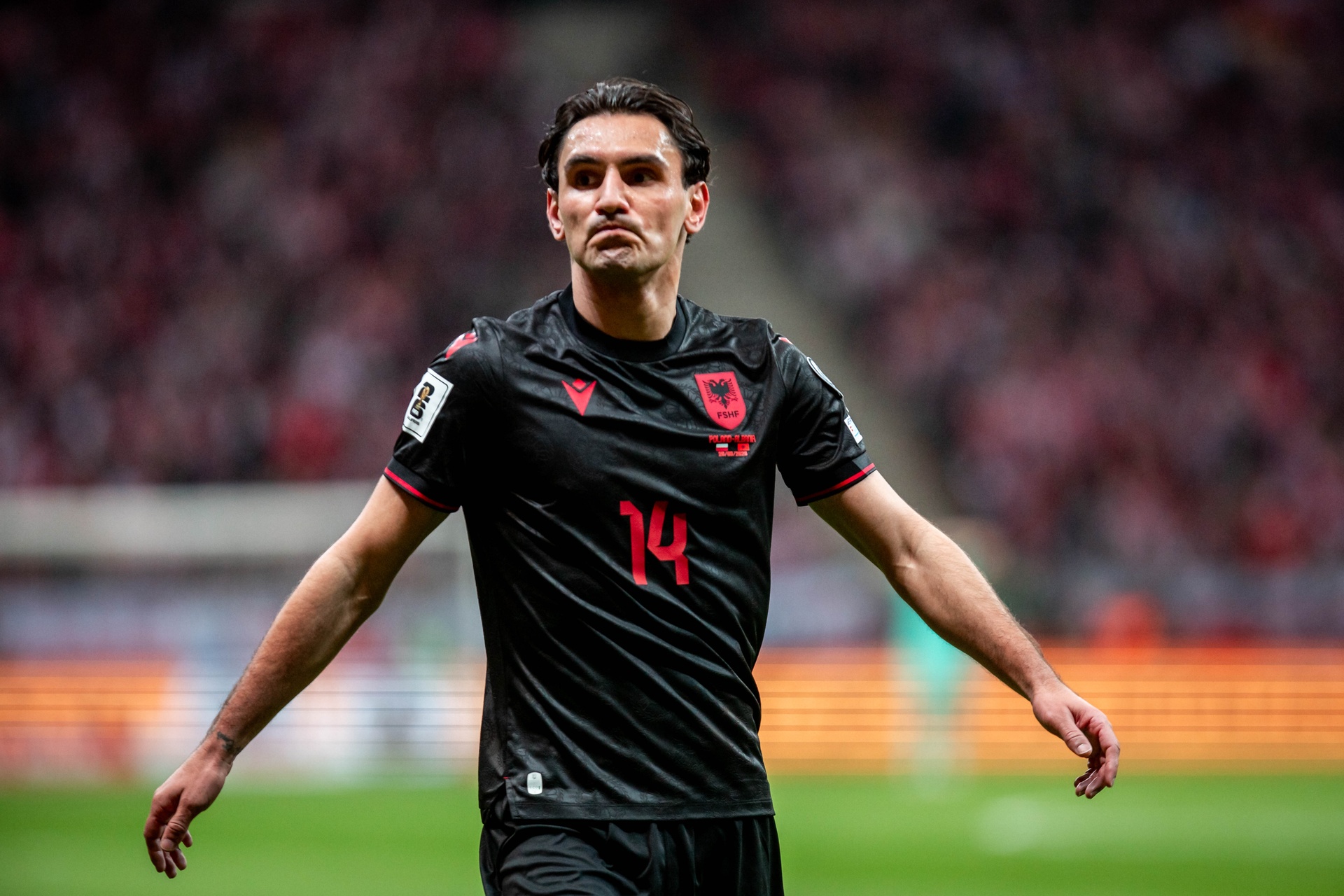 "Polska nie zasłużyła na zwycięstwo". Reprezentant Albanii rozpaczał po porażce