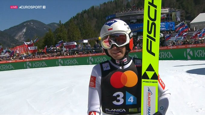 Ostatni skok Stocha w konkursie drużynowym. Wyjątkowe sceny w Planicy