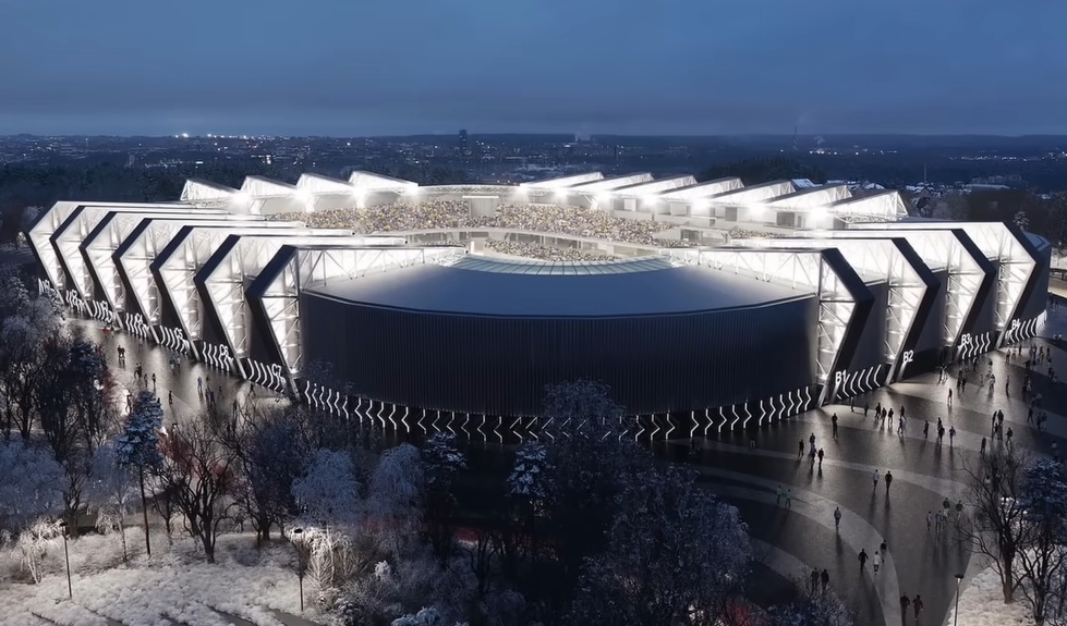 Budują nowy Stadion Narodowy. Tylko 400 km od Warszawy [WIDEO]