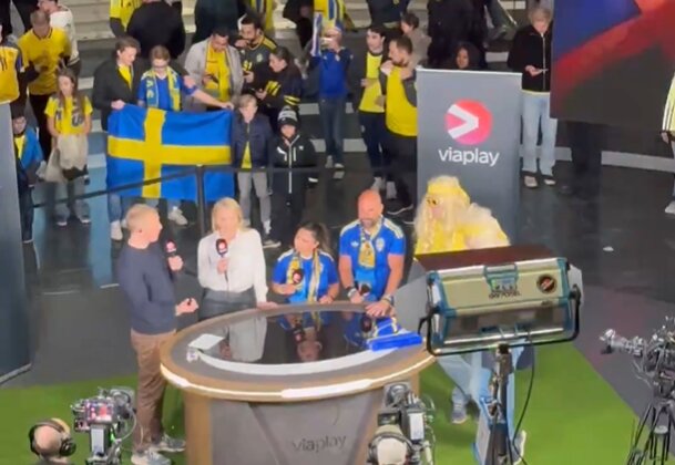 Tam zrobili studio przed meczem Polski. Nie uwierzycie [WIDEO]