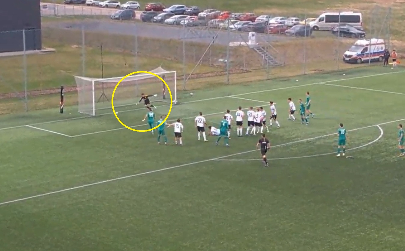 Tobiasz zszedł do rezerw Legii. Znów się nie popisał [WIDEO]