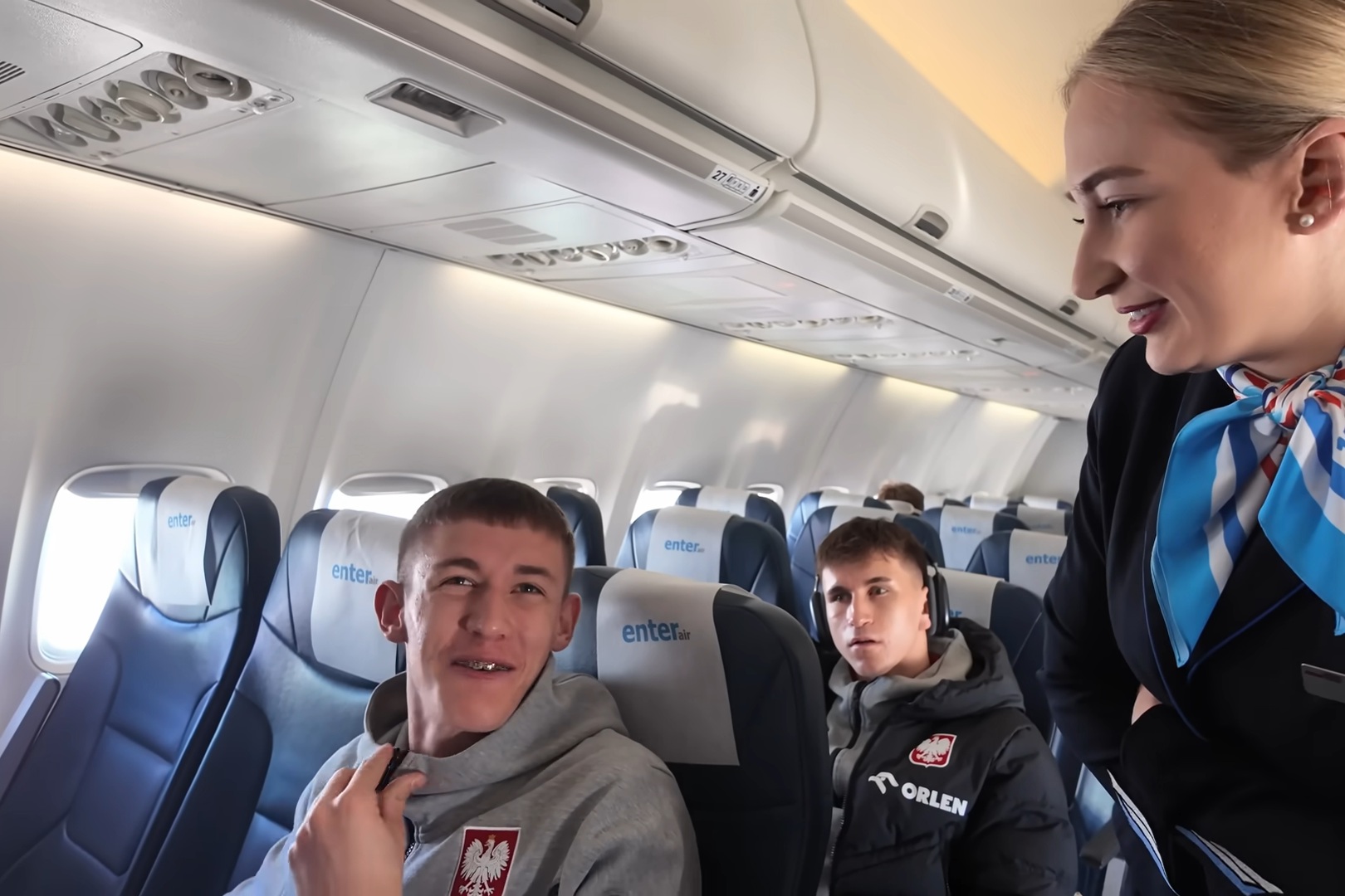 Młodzieżowy kadrowicz nie dowierzał. "Pani tak na serio?" [WIDEO]