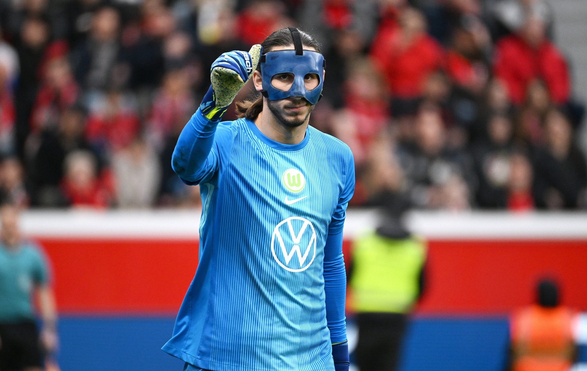 Grabara wpuścił sześć goli, tak ocenili go Niemcy. "Bezradny"