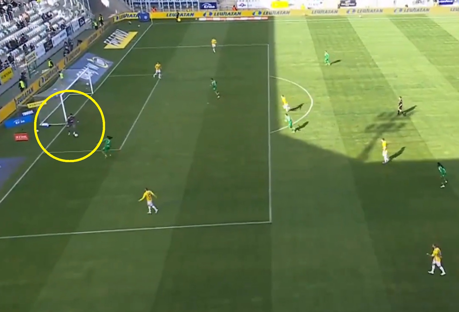 Jaja w Ekstraklasie! Nie do wiary, jak Motor stracił gola [WIDEO]