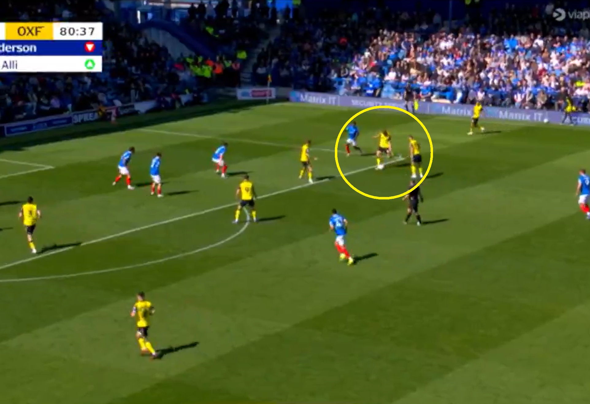 Były kadrowicz z asystą w Anglii. Wrzutka na nos [WIDEO]