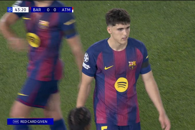 Katastrofa Barcelony w Lidze Mistrzów! Czerwona kartka Cubarsiego, cudowny gol rywala [WIDEO]