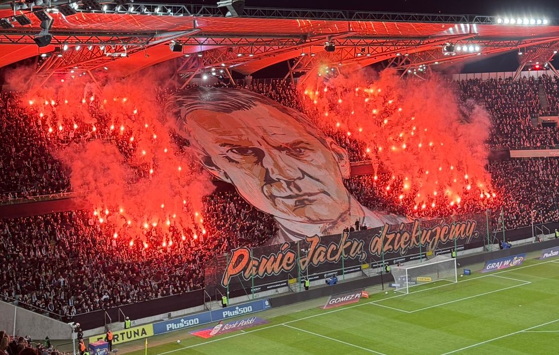 Legia pożegnała Magierę. Wzruszająca oprawa przy Łazienkowskiej [WIDEO]