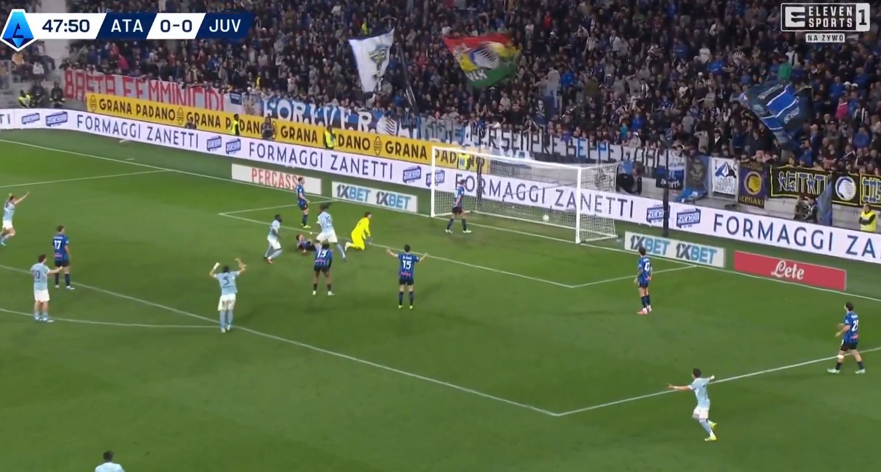 Kabaret w obronie Atalanty. Hit dla Juventusu [WIDEO]